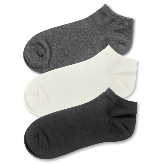 Embroidered Ankle Socks Colour Range